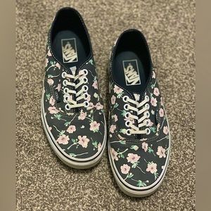 VANS Floral Skater “Authentic” Shoe